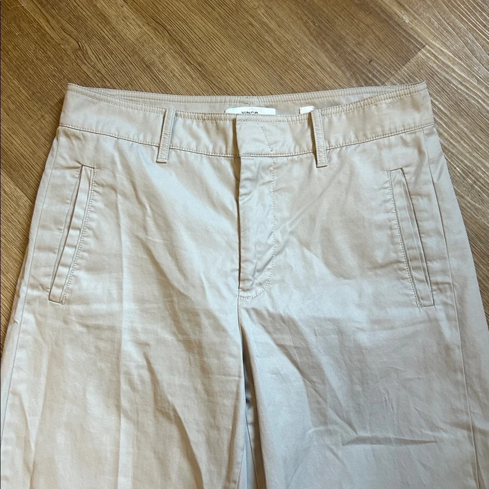 Vince cuffed khaki pants